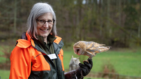 Ministerpräsident Boris Rhein hat den Tiergarten Weilburg besucht und sich dort u.a. über das Angebot des Wildparks informiert.
