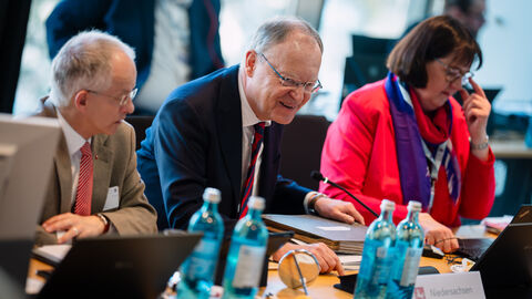 Ministerpräsidentenkonferenz in Berlin