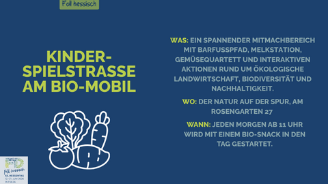 Programmtipp: Mitmachbereich am Bio-Mobil